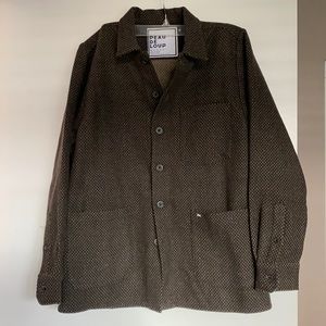 BNWOT Peau de Loup car coat, brown size 4